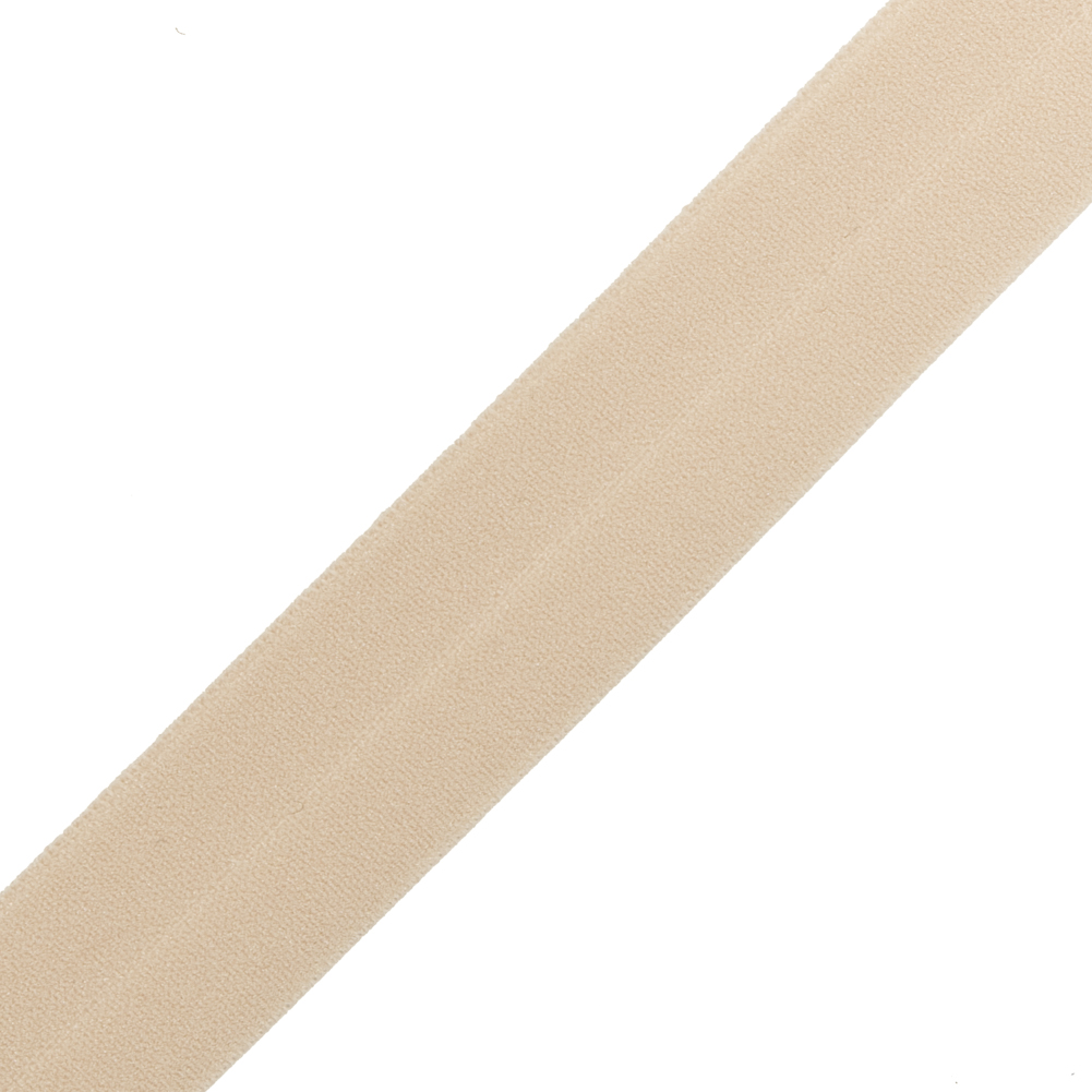 Italian Beige Foldover Stretch Tape - 0.625"