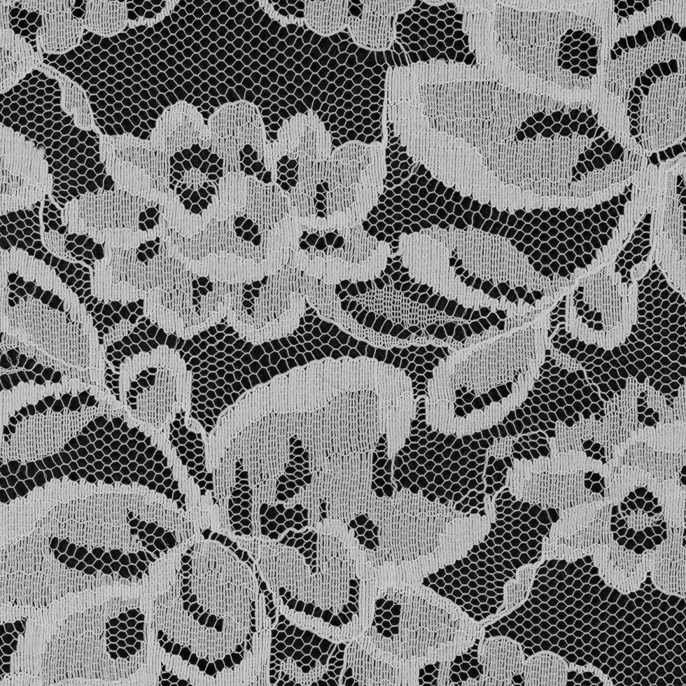 Off-White Floral Lace Trimming - 5.5"