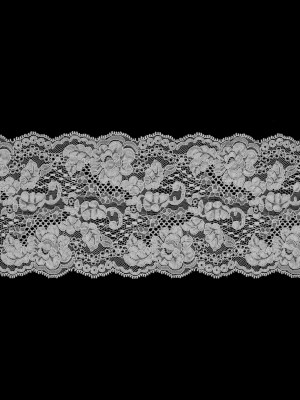 Off-White Corded Floral Lace Trim – 5.5″ Off-White Corded Floral Lace Trim – 5.5″