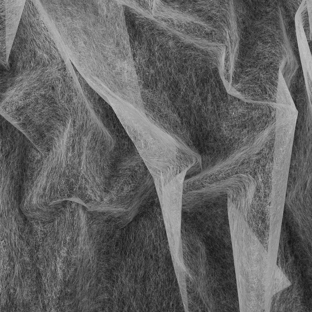 White Double Faced Fusible Interlining White Double Faced Fusible Interlining