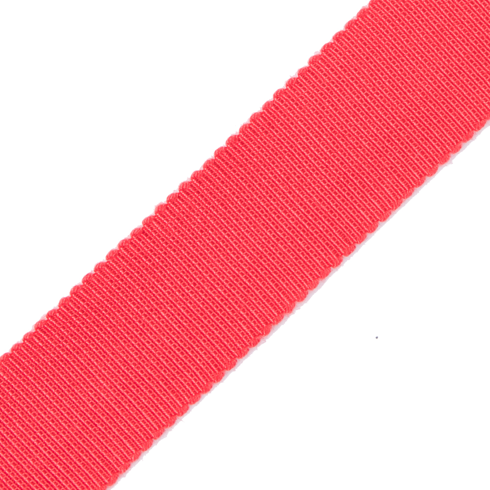 Red Petersham Grosgrain Ribbon - 0.75"