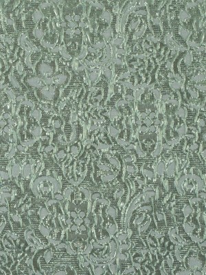 Mint Metallic Floral Brocade Mint Metallic Floral Brocade