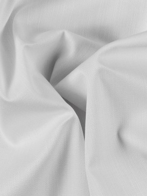 Italian Off-White Stretch Cotton Twill Italian Off-White Stretch Cotton Twill