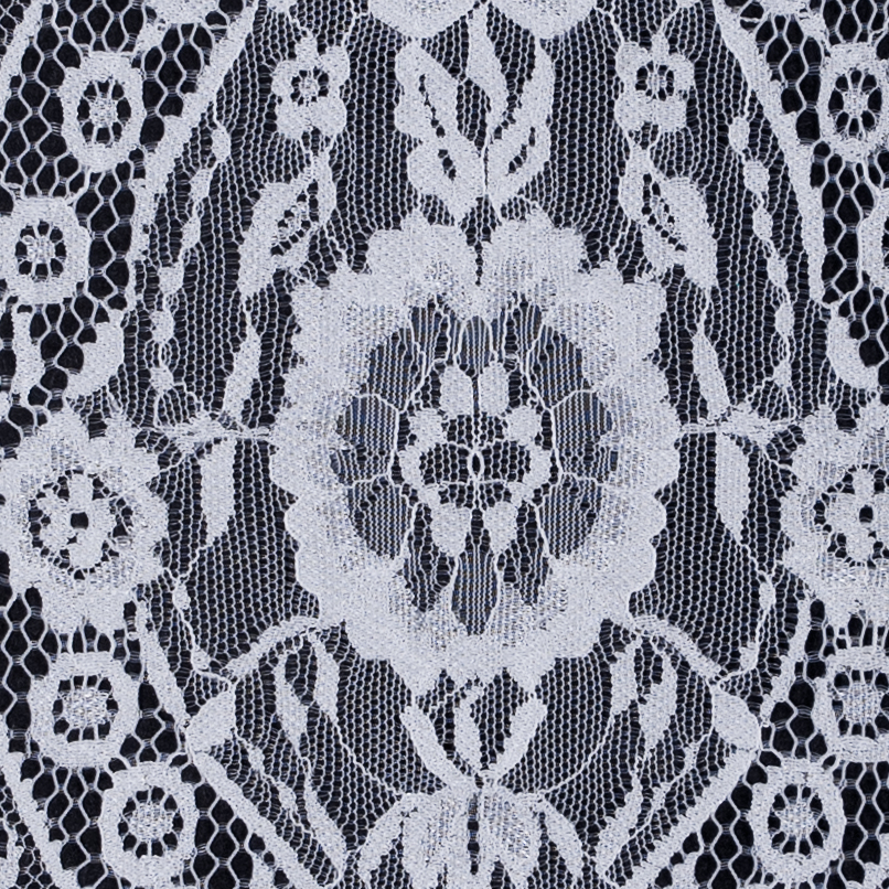 White French Lace Trimming - 14"