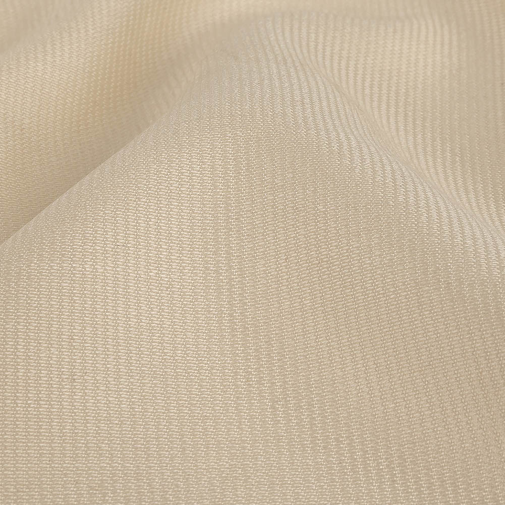 Eggnog Striped Silk Dobby