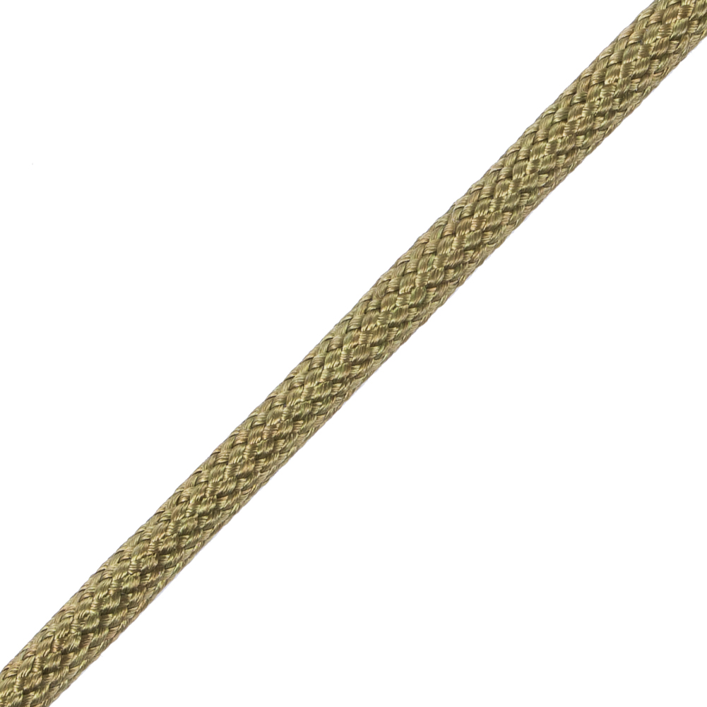 Olive Braided Cord - 7mm