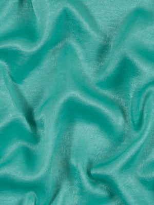 Italian Biscay Green Dyed Washed Polyester Dobby Italian Biscay Green Dyed Washed Polyester Dobby
