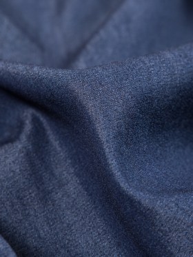 Italian Blue Topweight Viscose Denim Italian Blue Topweight Viscose Denim