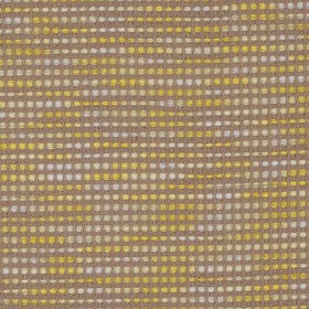 Beige and Yellow Blended Cotton Woven Beige and Yellow Blended Cotton Woven