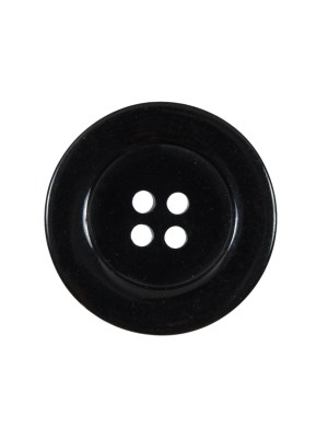 Black 4-Hole Plastic Button – 36L/23mm Black 4-Hole Plastic Button – 36L/23mm