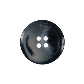 Dark Navy and Beige Plastic Button – 36L/23mm Dark Navy and Beige Plastic Button – 36L/23mm