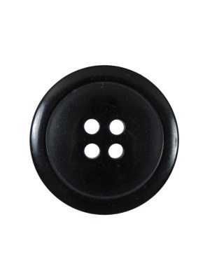 Black 4-Hole Plastic Button – 36L/23mm Black 4-Hole Plastic Button – 36L/23mm