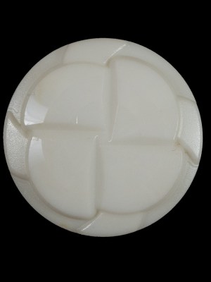 Antique White Textured Shank-Back Button – 44L/28mm Antique White Textured Shank-Back Button – 44L/28mm