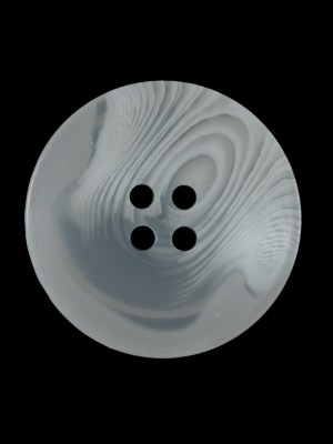 White Translucent Concaving Button – 40L/25.5mm White Translucent Concaving Button – 40L/25.5mm