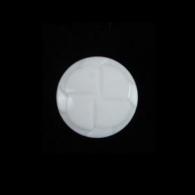 White Beveled Pinwheel Petals Shank-Back Button – 30L/19mm White Beveled Pinwheel Petals Shank-Back Button – 30L/19mm