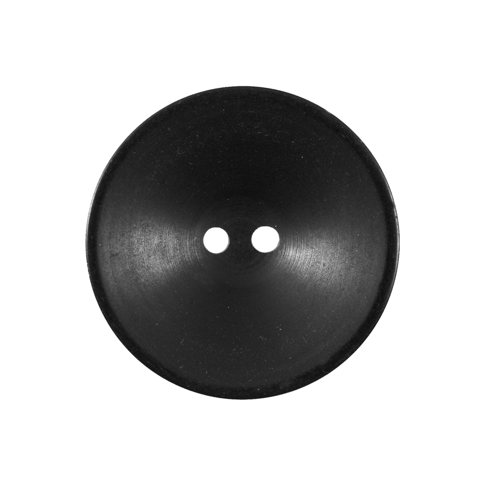 Black Plastic 2 Hole Button – 40L/25.5mm Black Plastic 2 Hole Button – 40L/25.5mm