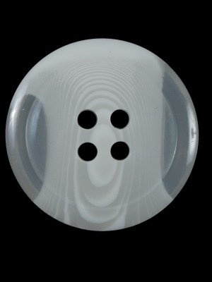 Off-White Translucent Four-Hole Button – 44L/28mm Off-White Translucent Four-Hole Button – 44L/28mm