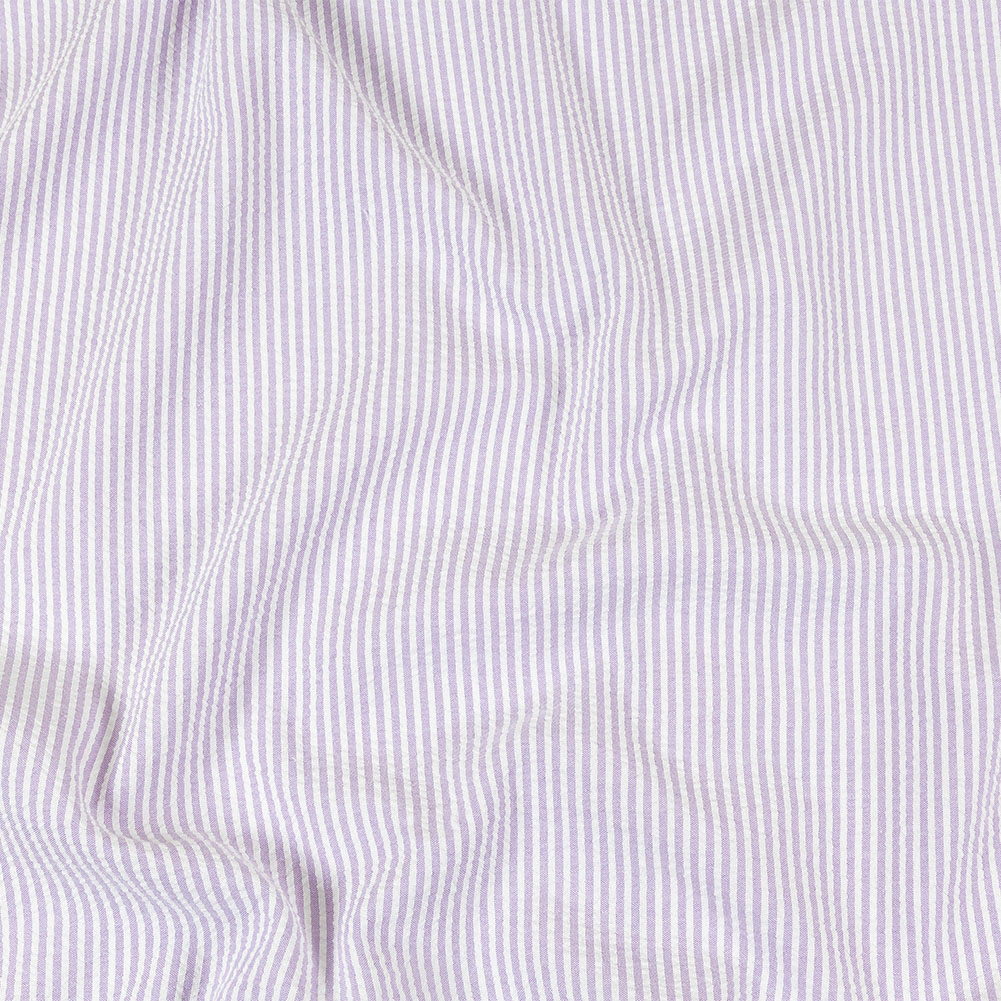 Dewey Lilac Candy Striped Seersucker Dewey Lilac Candy Striped Seersucker
