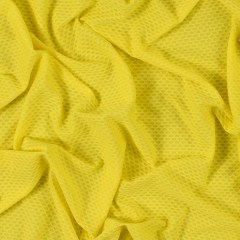 Yellow Knit Jacquard Mesh Yellow Knit Jacquard Mesh