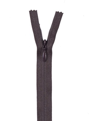 Invisible Zipper 9″ – Dark Brown Invisible Zipper 9″ – Dark Brown
