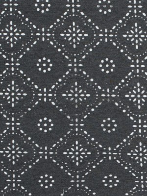 Italian Dark Gray Laser-Cut Jersey Italian Dark Gray Laser-Cut Jersey