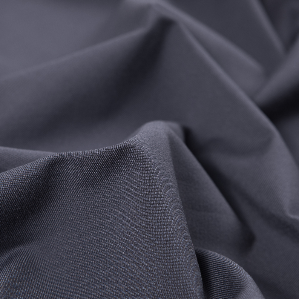 Metal Gray Stretch Eclon Jersey Metal Gray Stretch Eclon Jersey