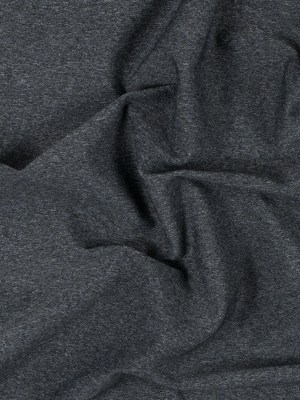 Heathered Charcoal Stretch Nylon Jersey Heathered Charcoal Stretch Nylon Jersey