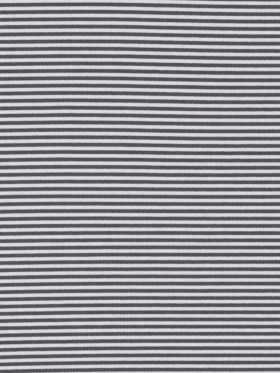 Gray and White Candy Striped Stretch Eclon Jersey Gray and White Candy Striped Stretch Eclon Jersey