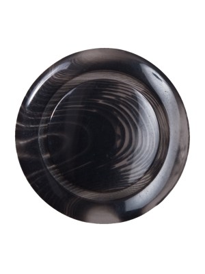 Black Semi-Transparent Plastic Button – 40L/25.5mm Black Semi-Transparent Plastic Button – 40L/25.5mm