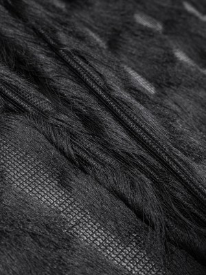 Black Chevron Fringe Fabric Black Chevron Fringe Fabric