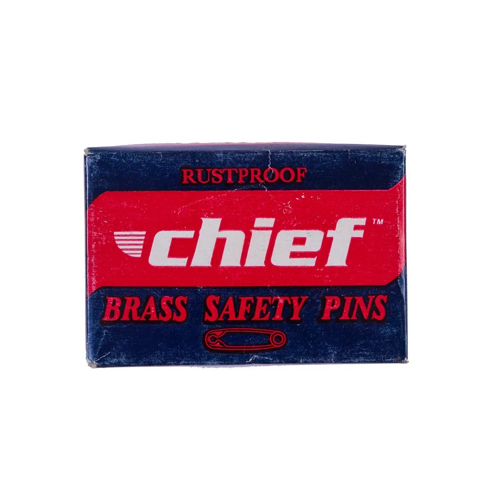 Chief Brass Safety Pins – 10 gross Chief Brass Safety Pins – 10 gross