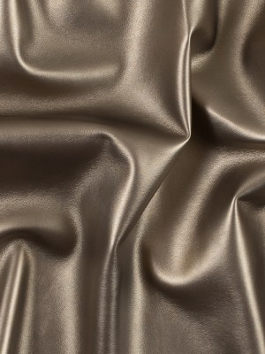 Metallic Gold Faux Leather with a Gray Faux Suede Backing Metallic Gold Faux Leather with a Gray Faux Suede Backing