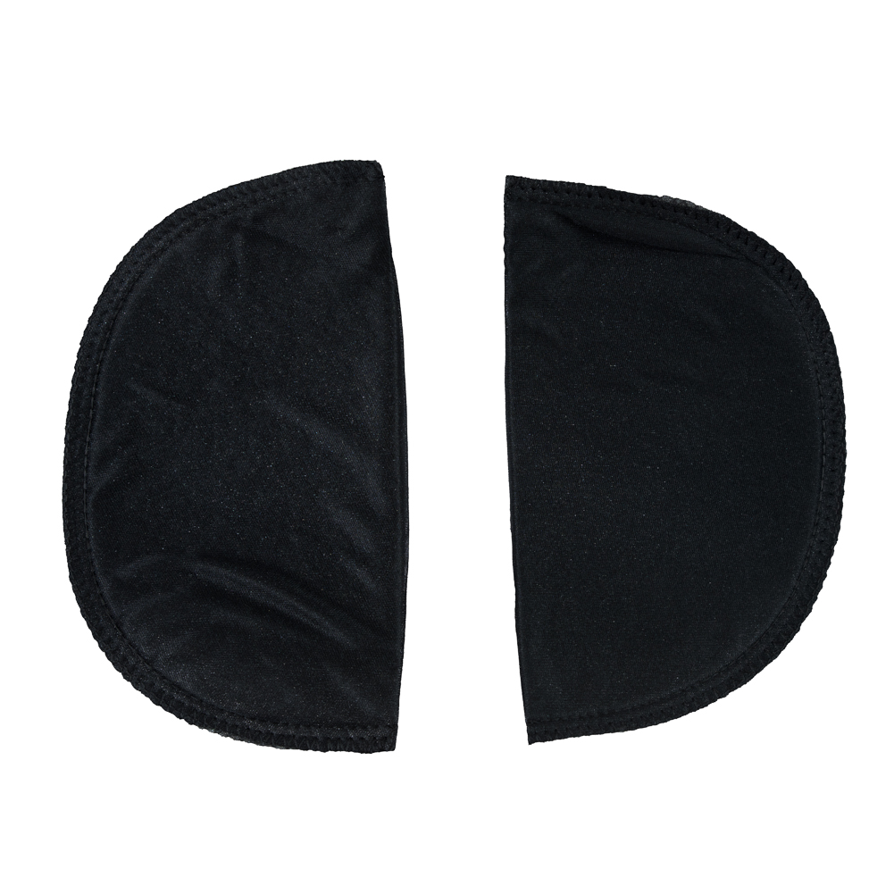 Foam Shoulder Pads Covered with Black Polyester – 7″ x 4.5″ x .5″ Foam Shoulder Pads Covered with Black Polyester – 7″ x 4.5″ x .5″