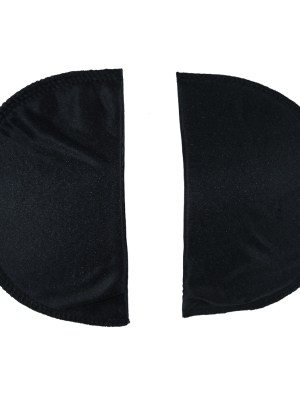 Foam Shoulder Pads Covered with Black Polyester – 7″ x 4.5″ x .5″ Foam Shoulder Pads Covered with Black Polyester – 7″ x 4.5″ x .5″