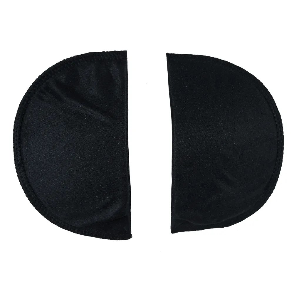 Foam Shoulder Pads Covered with Black Polyester – 7″ x 4.5″ x .5″ Foam Shoulder Pads Covered with Black Polyester – 7″ x 4.5″ x .5″