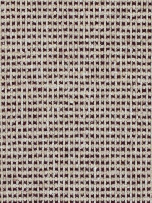 Italian Ecru and Bordeaux Checkerd Wool Blend Italian Ecru and Bordeaux Checkerd Wool Blend