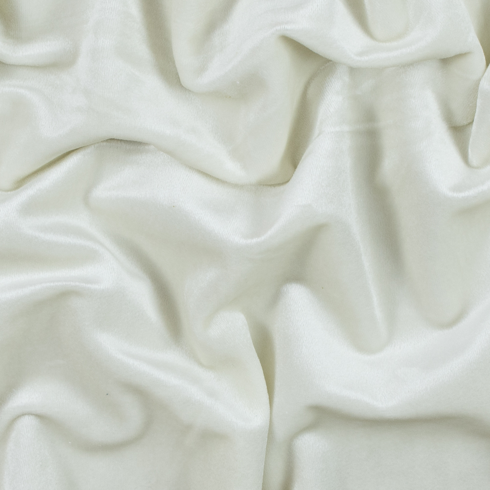 Polyester Velvet – Vanilla Ice – Helene Collection Polyester Velvet – Vanilla Ice – Helene Collection