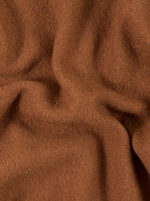 Boiled Wool Coating Fabric – Adobe Brown – Ketil Collection Boiled Wool Coating Fabric – Adobe Brown – Ketil Collection