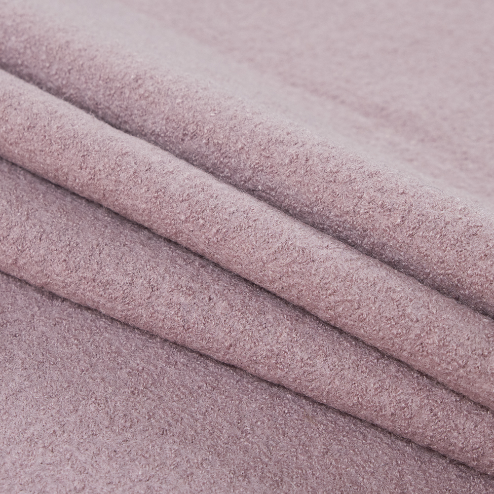 Boiled Wool Coating Fabric – Deauville Mauve – Ketil Collection Boiled Wool Coating Fabric – Deauville Mauve – Ketil Collection