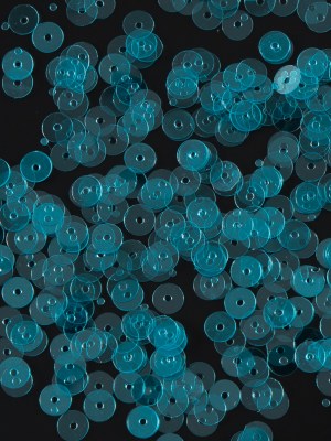 Bag of Turquoise Transparent Bright Loose Sequins – 5mm Bag of Turquoise Transparent Bright Loose Sequins – 5mm