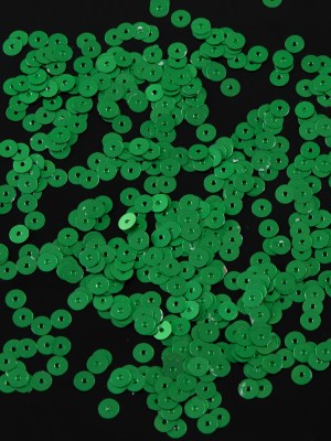 Bag of Emerald Dull-Bright Loose Sequins – 5mm Bag of Emerald Dull-Bright Loose Sequins – 5mm