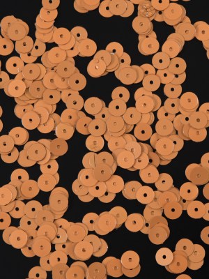 Bag of Pumpkin Dull-Bright Loose Sequins – 6mm Bag of Pumpkin Dull-Bright Loose Sequins – 6mm