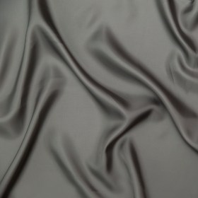 Twill Bemberg Lining – Medium Gray – Lustro Collection Twill Bemberg Lining – Medium Gray – Lustro Collection