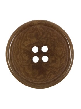 Brown Horn 4-Hole Button – 40L/25.5mm Brown Horn 4-Hole Button – 40L/25.5mm