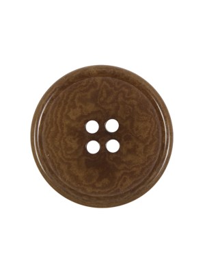 Brown Horn 4-Hole Button – 36L/23mm Brown Horn 4-Hole Button – 36L/23mm