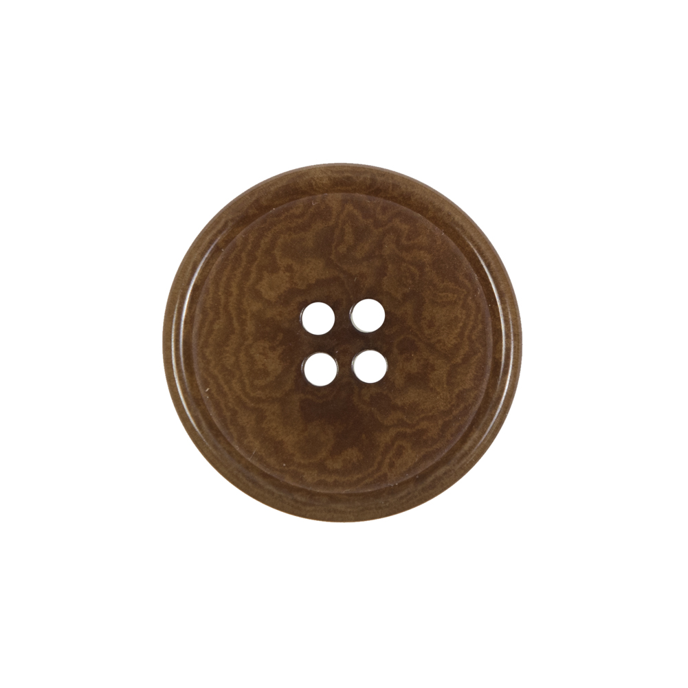 Brown Horn 4-Hole Button – 36L/23mm Brown Horn 4-Hole Button – 36L/23mm