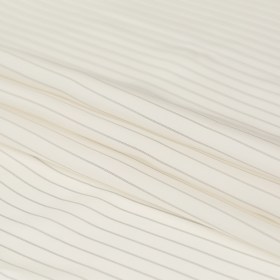 Bemberg Lining – Whisper White and Black Double Pinstripes Bemberg Lining – Whisper White and Black Double Pinstripes