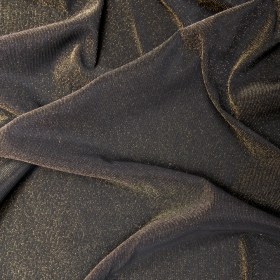 Black and Metallic Gold Ottoman Knit Black and Metallic Gold Ottoman Knit