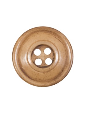 Beige Horn 4-Hole Button – 36L/23mm Beige Horn 4-Hole Button – 36L/23mm