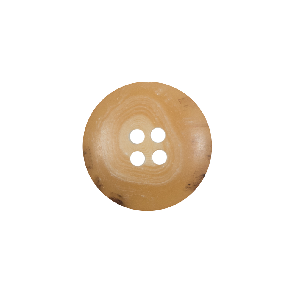 Beige Horn 4-Hole Button – 28L/18mm Beige Horn 4-Hole Button – 28L/18mm